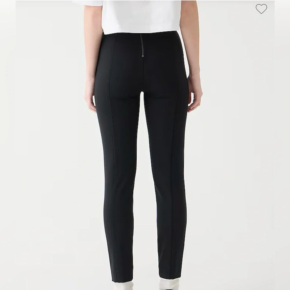 J Crew Split Hem Pixie Pant in Stretch Ponte EUC Size Small